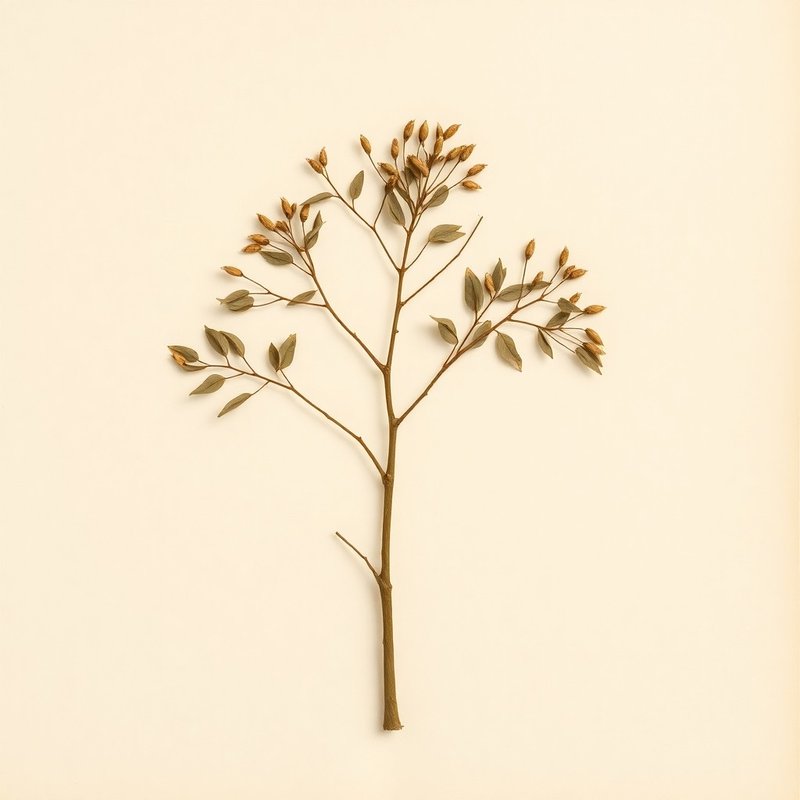 Bauhinia thonningii (Camel's foot tree) — botanical photograph