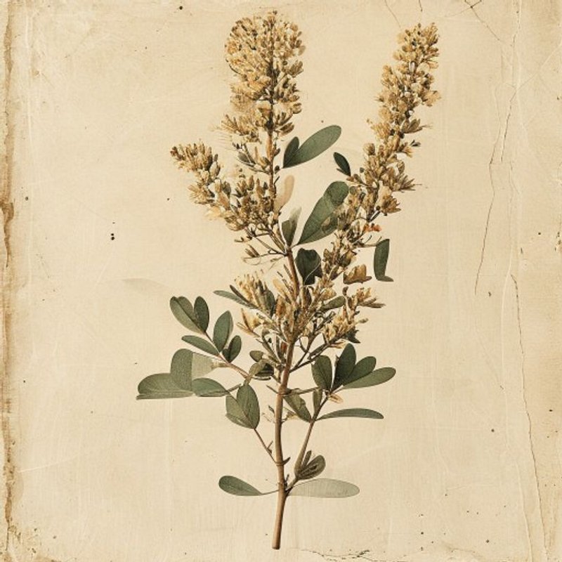 Berberis buxifolia (Magellan Barberry) — botanical photograph