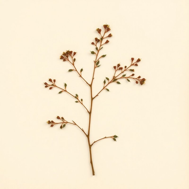 Berberis koreana (Korean Barberry) — botanical photograph