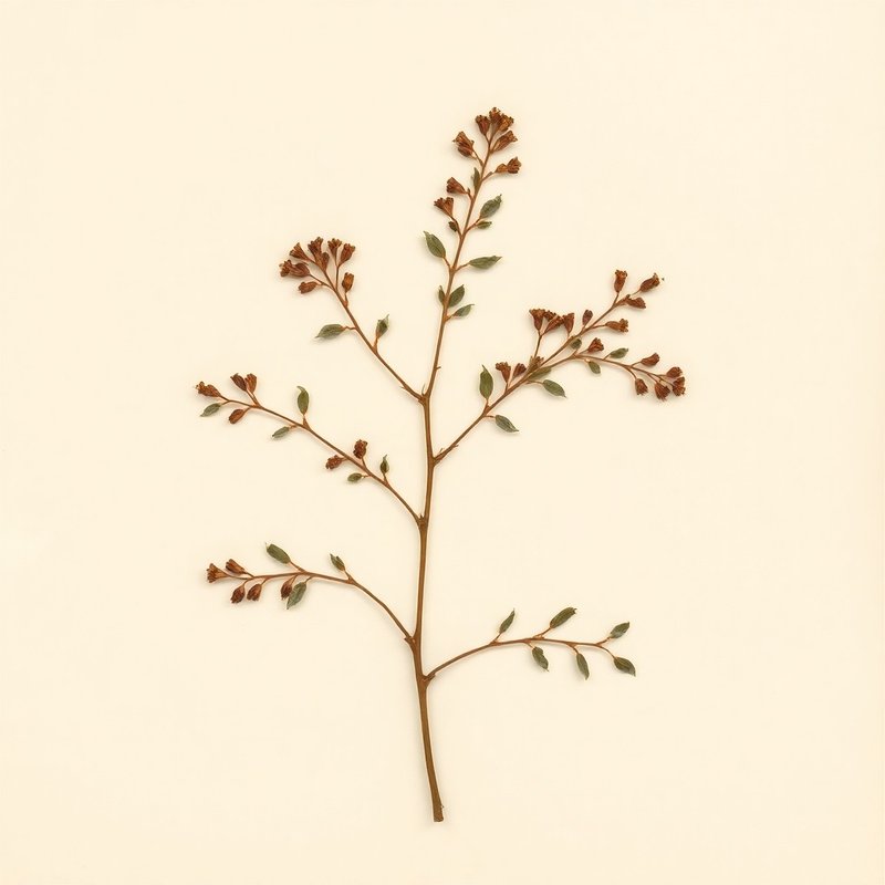 Berberis thunbergii (Japanese Barberry) — botanical photograph
