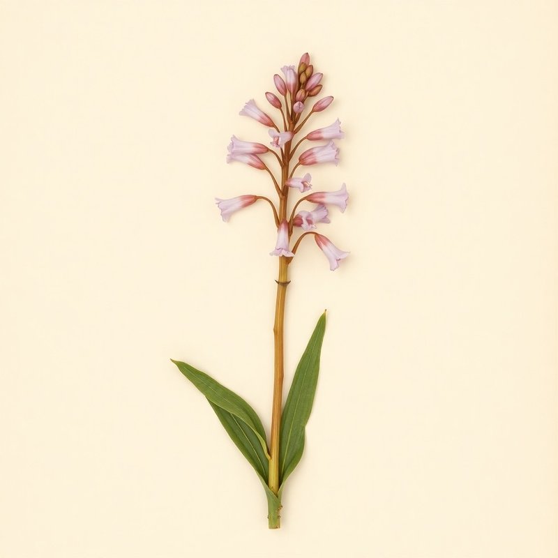 Bletilla striata (Hyacinth Orchid) — botanical photograph