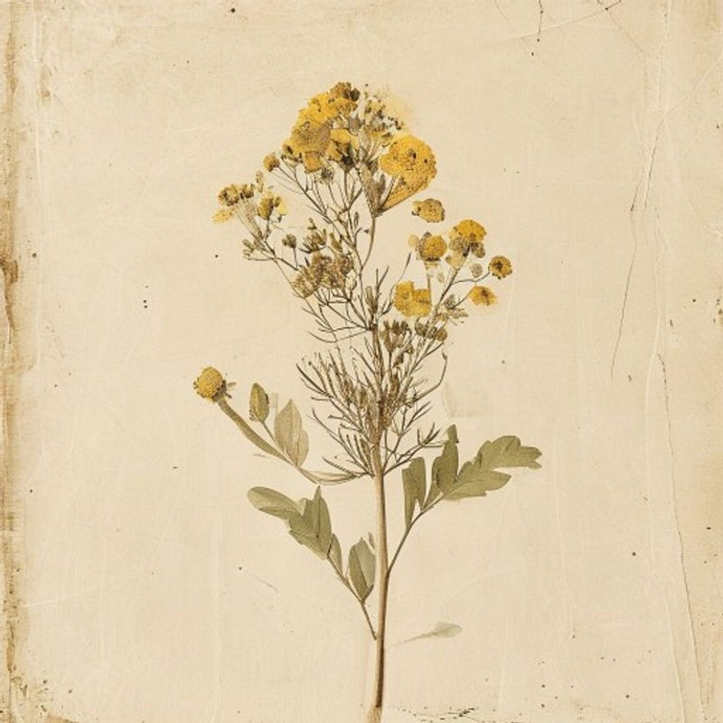 Bloomeria aurea (Golden Stars) — botanical photograph