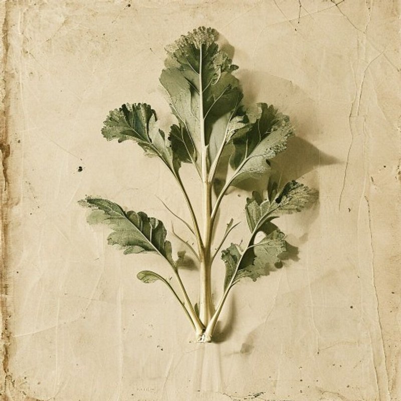 Brassica cretica (Mustard) — botanical photograph