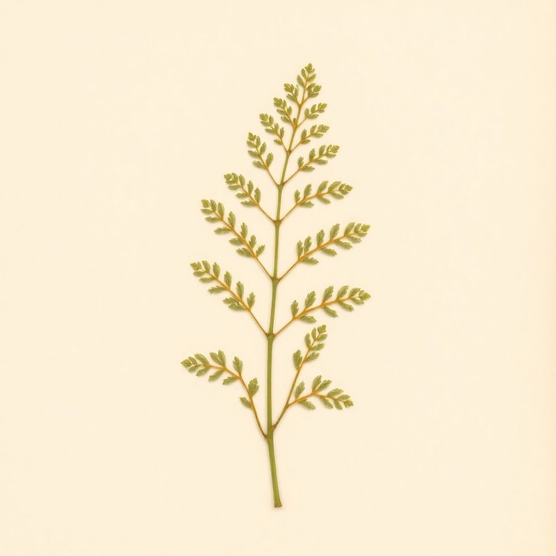 Brassica juncea foliosa (Leaf Mustard) — botanical photograph