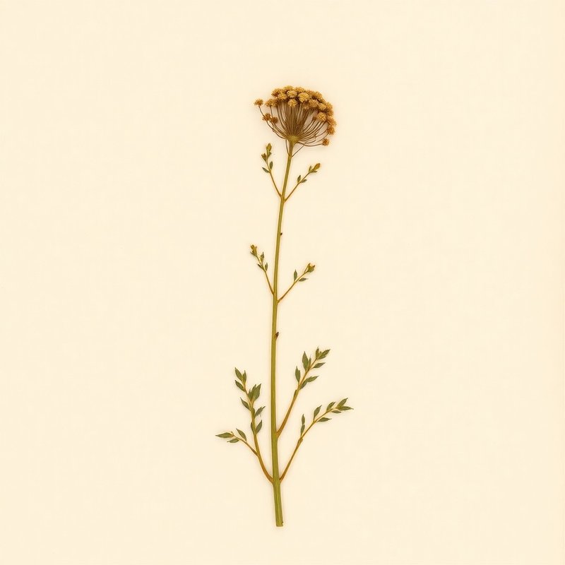 Brassica juncea rugosa (Head Mustard) — botanical photograph