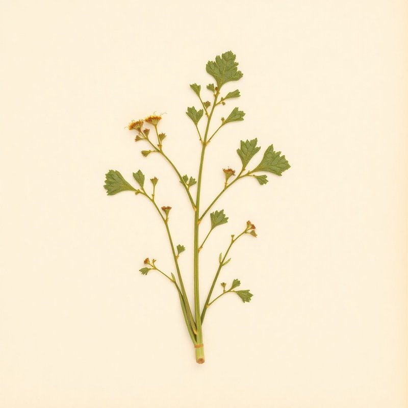 Brassica rapa perviridis (Mustard Spinach) — botanical photograph