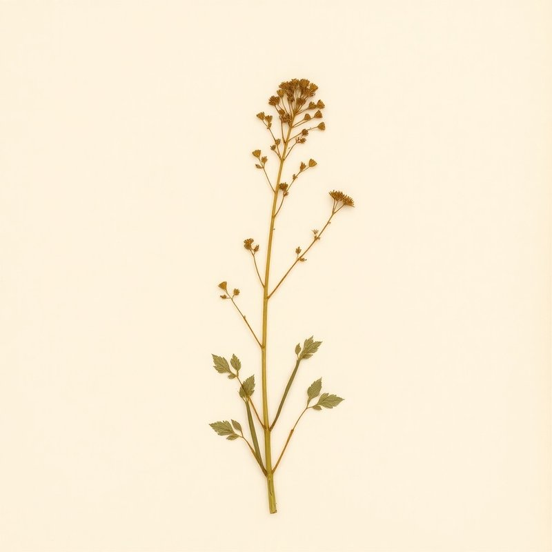 Brassica rapa trilocularis (Indian Colza) — botanical photograph
