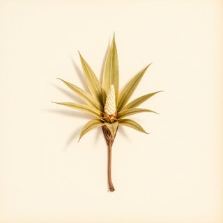 Bromelia serra (Bayonet bromeliad) — botanical photograph