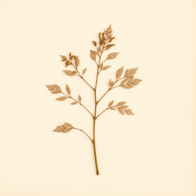 Broussonetia papyrifera (Paper Mulberry) — botanical photograph