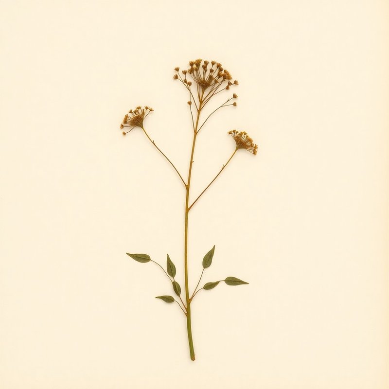 Bupleurum chinense (Bei Chai Hu) — botanical photograph