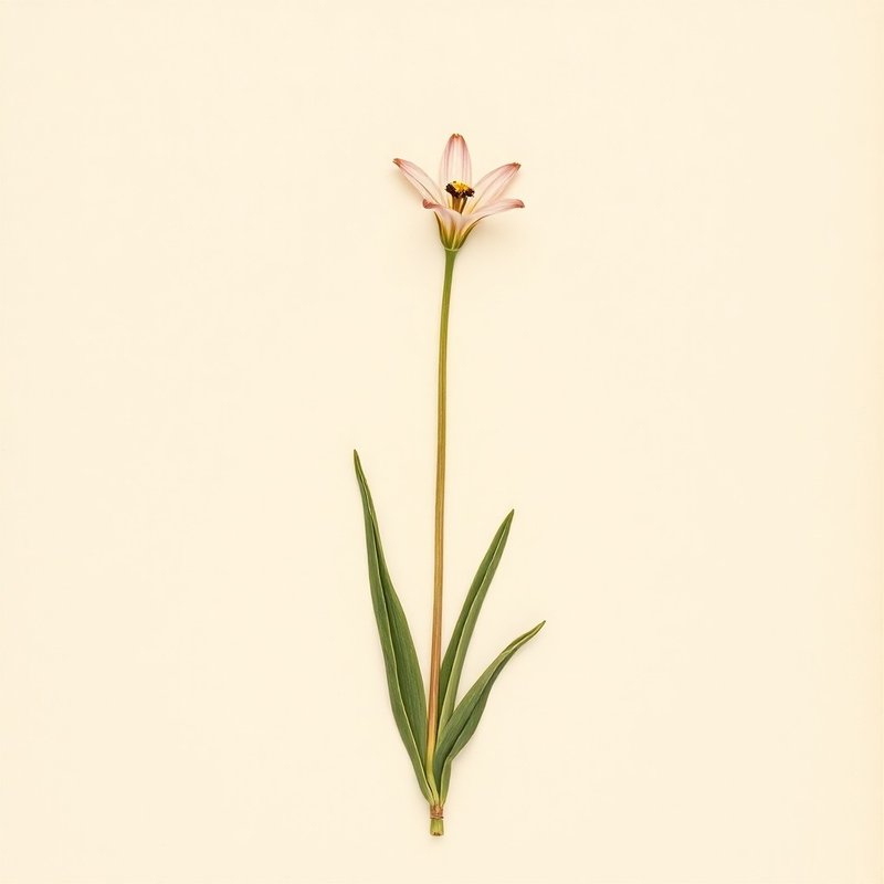 Calochortus elegans (Star Tulip) — botanical photograph