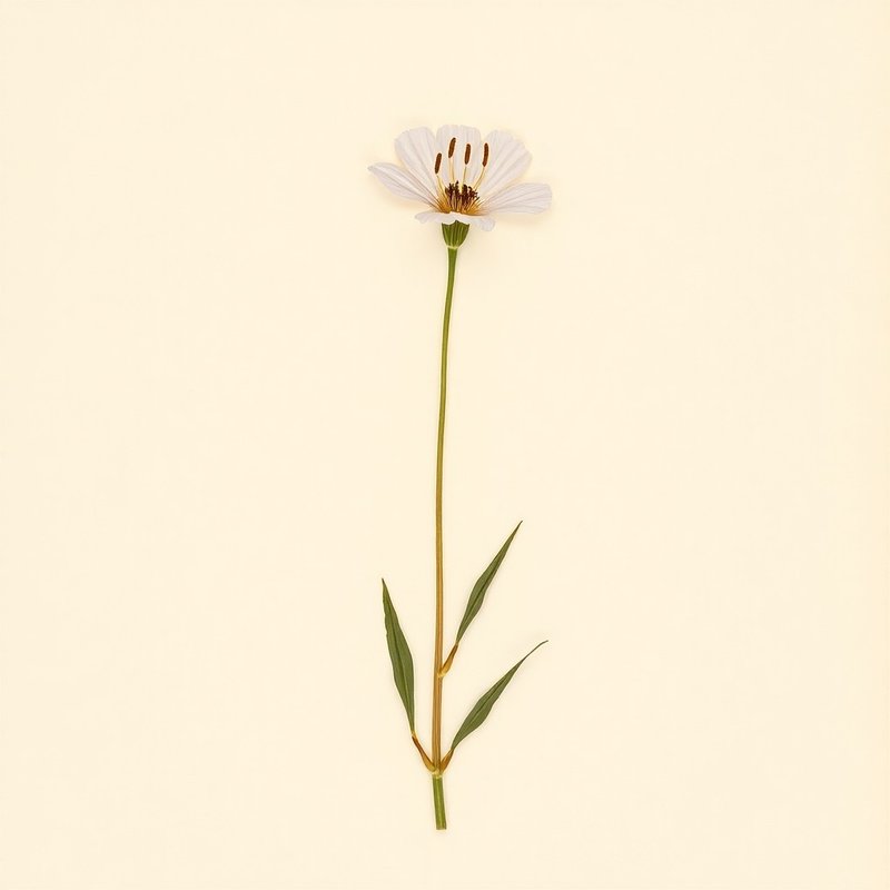 Calochortus macrocarpus (Sagebrush Mariposa Lily) — botanical photograph