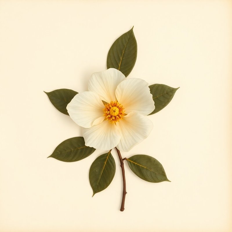 Camellia chekiangoleosa (Camellia) — botanical photograph