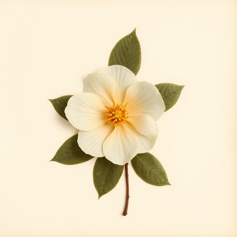 Camellia kissi (Camellia kissi) — botanical photograph