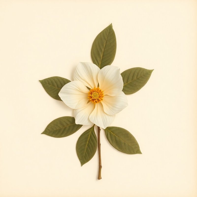 Camellia polyodonta (Camellia polyodonta) — botanical photograph