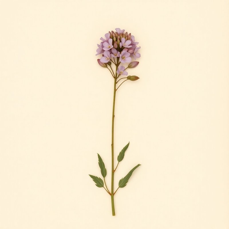 Campanula glomerata (Clustered Bellflower) — botanical photograph