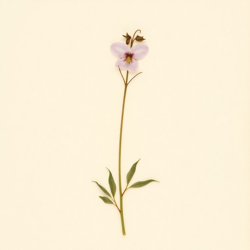 Campanula persicifolia (Harebell) — botanical photograph