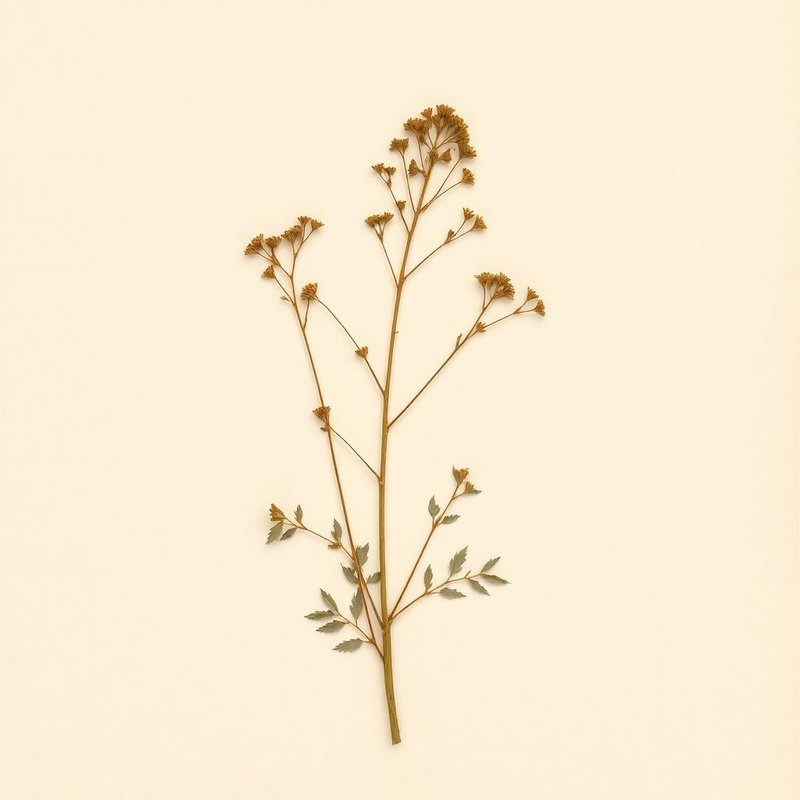 Caragana frutex (Russian pea shrub) — botanical photograph