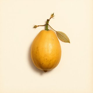 Carica papaya (Papaya) — botanical photograph