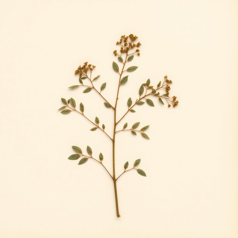 Carmona retusa (Fukien Tea) — botanical photograph