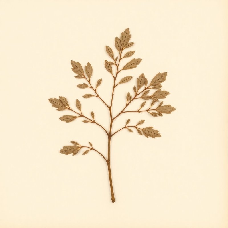 Carya laciniosa (Shellbark hickory) — botanical photograph