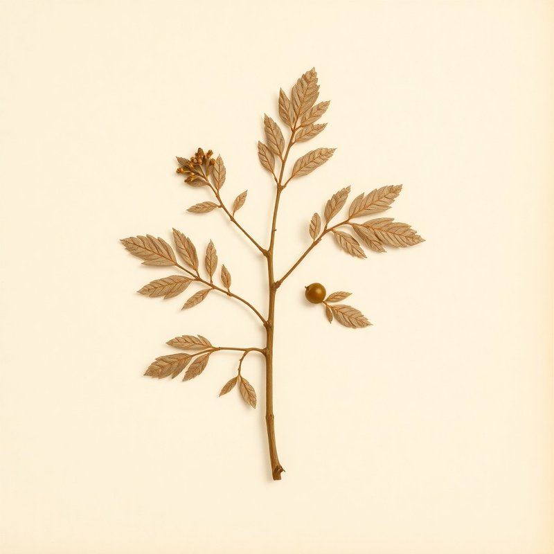 Castanea crenata (Japanese Chestnut) — botanical photograph