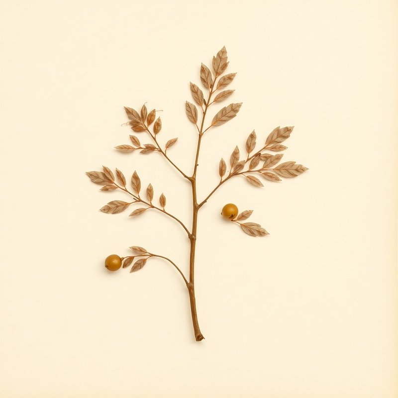 Castanea mollissima (Chinese chestnut) — botanical photograph