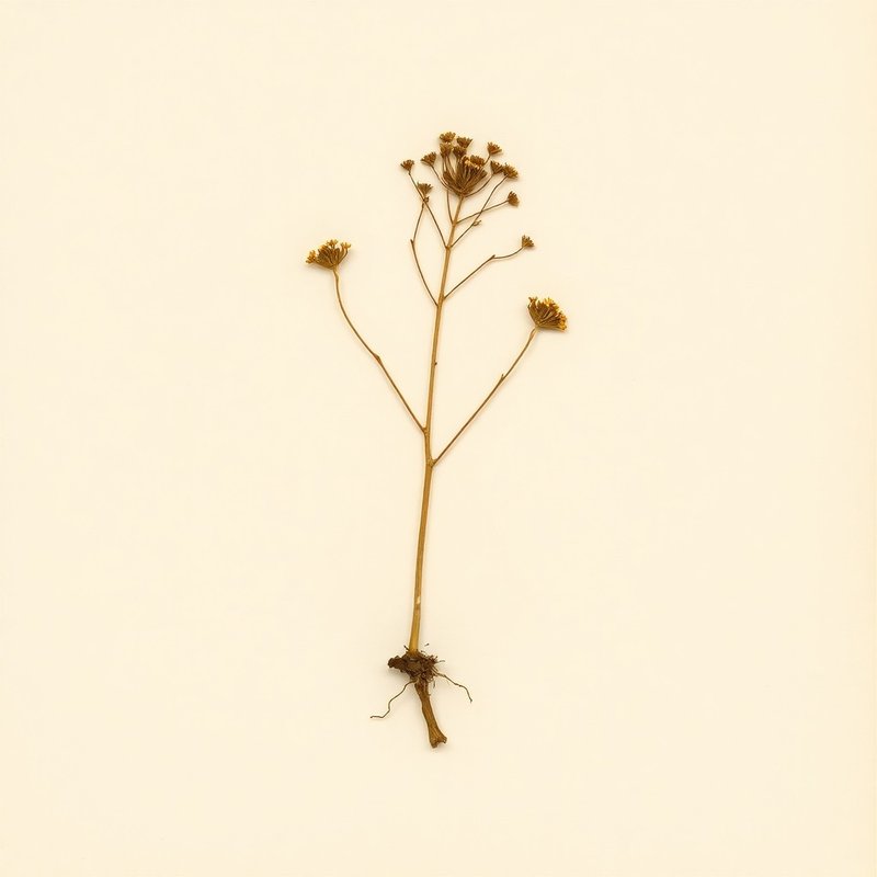 Caulophyllum robustum (Papoose Root) — botanical photograph