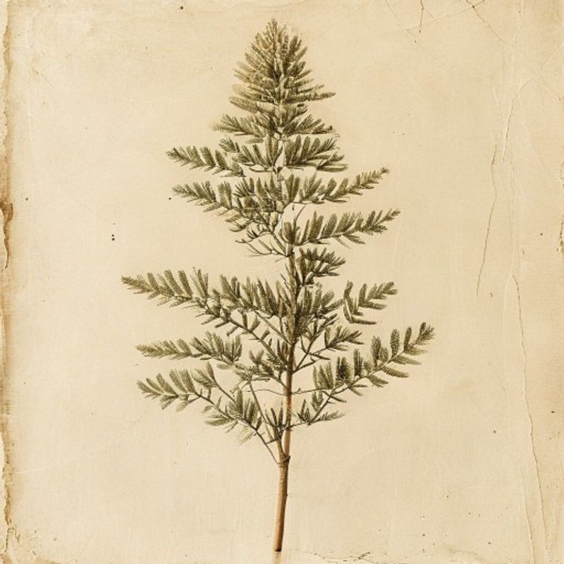 Cephalotaxus harringtonia nana (Japanese Plum Yew) — botanical photograph