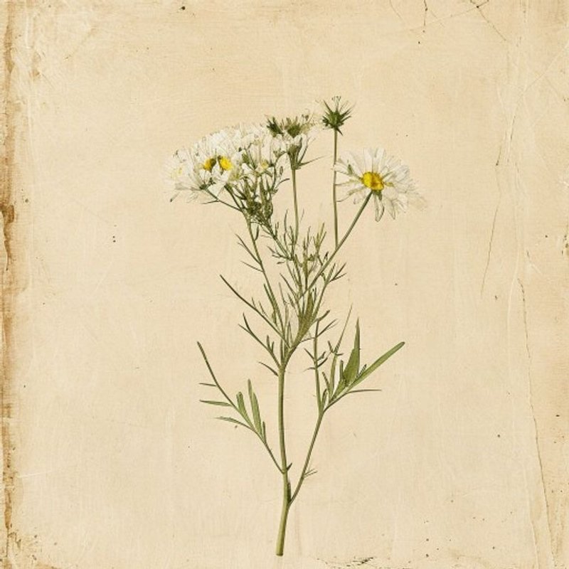 Chamaemelum nobile (Roman chamomile) — botanical photograph