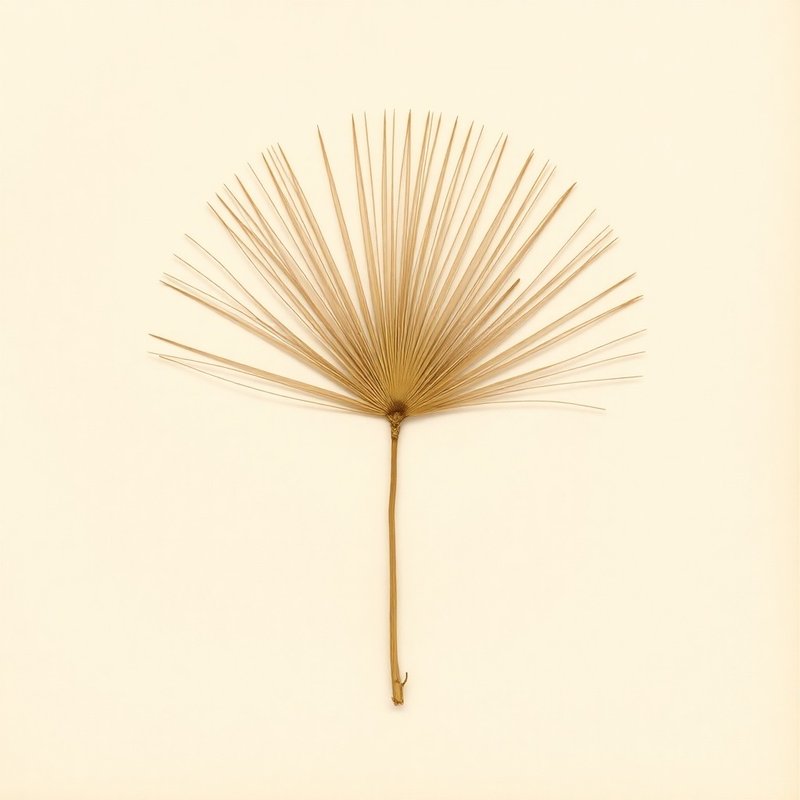 Chamaerops humilis (Dwarf Fan Palm) — botanical photograph