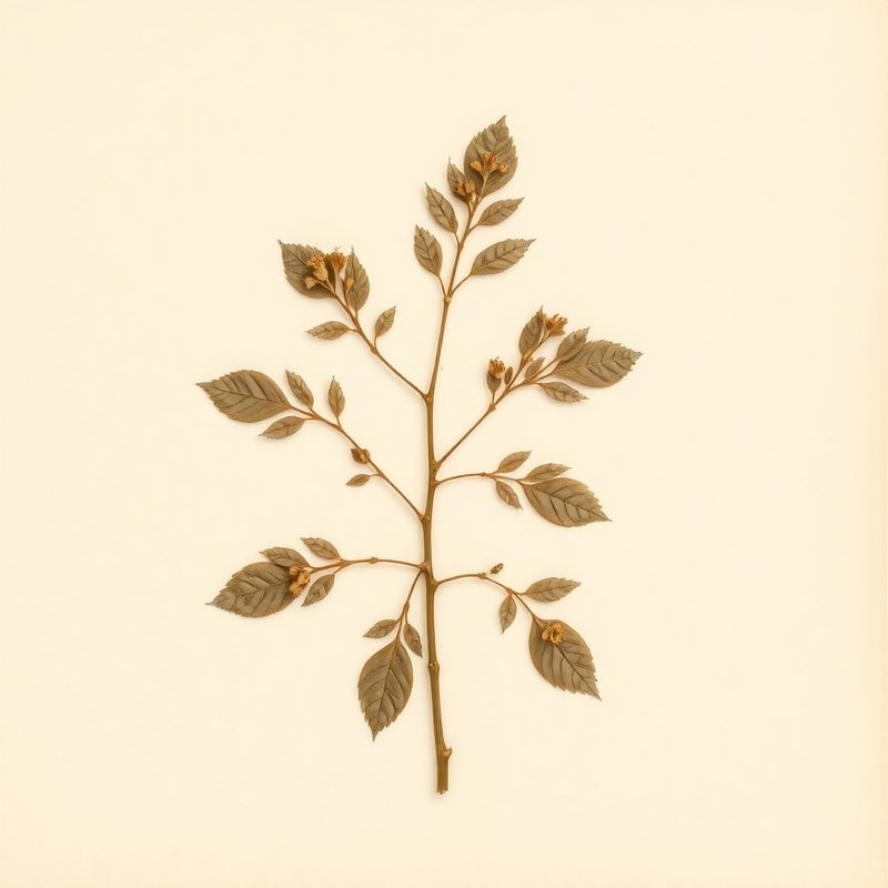 Cinnamomum camphora (Camphor) — botanical photograph