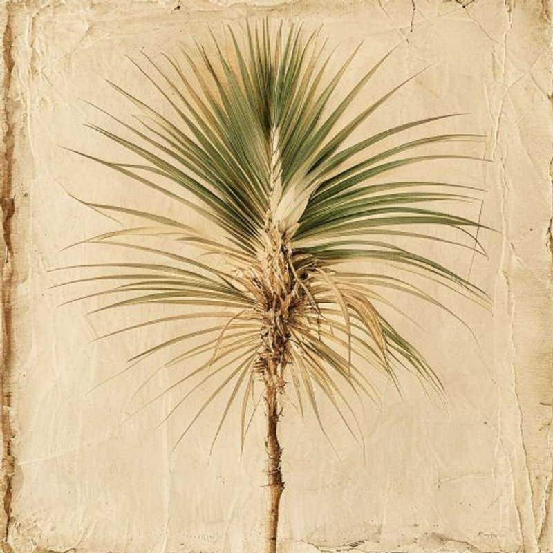 Cocos nucifera (Coconut Palm) — botanical photograph