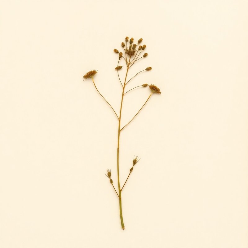 Coix lacryma-jobi (Job's Tears) — botanical photograph