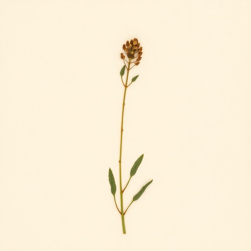 Conringia orientalis (Hare's Ear Mustard) — botanical photograph