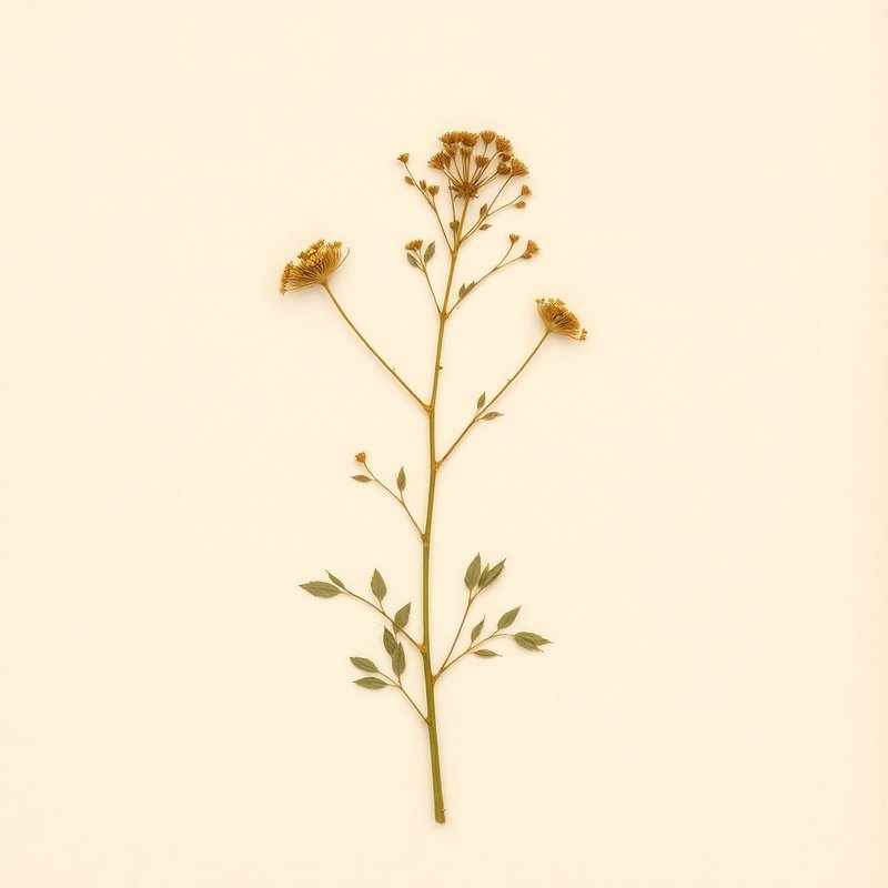 Coriandrum sativum (Coriandrum sativum) — botanical photograph