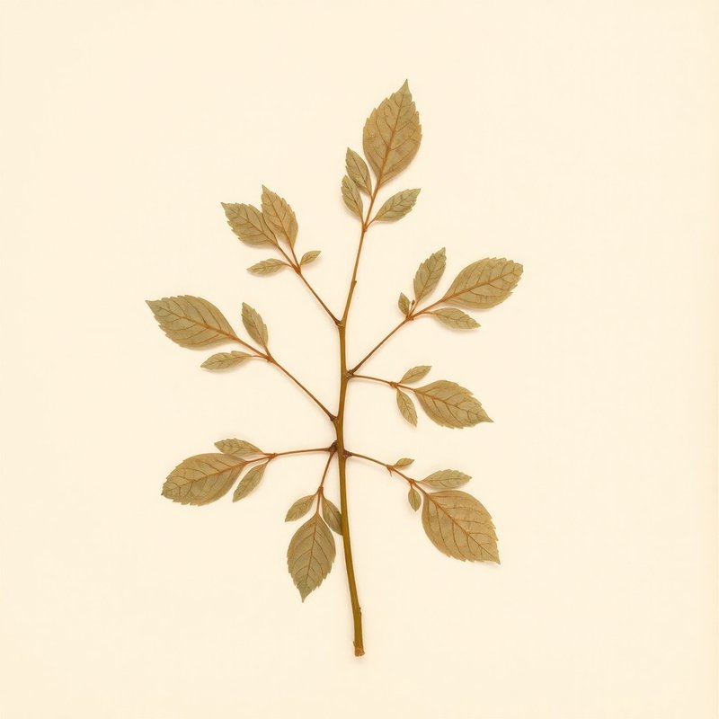 Cornus elliptica (Cornus elliptica) — botanical photograph