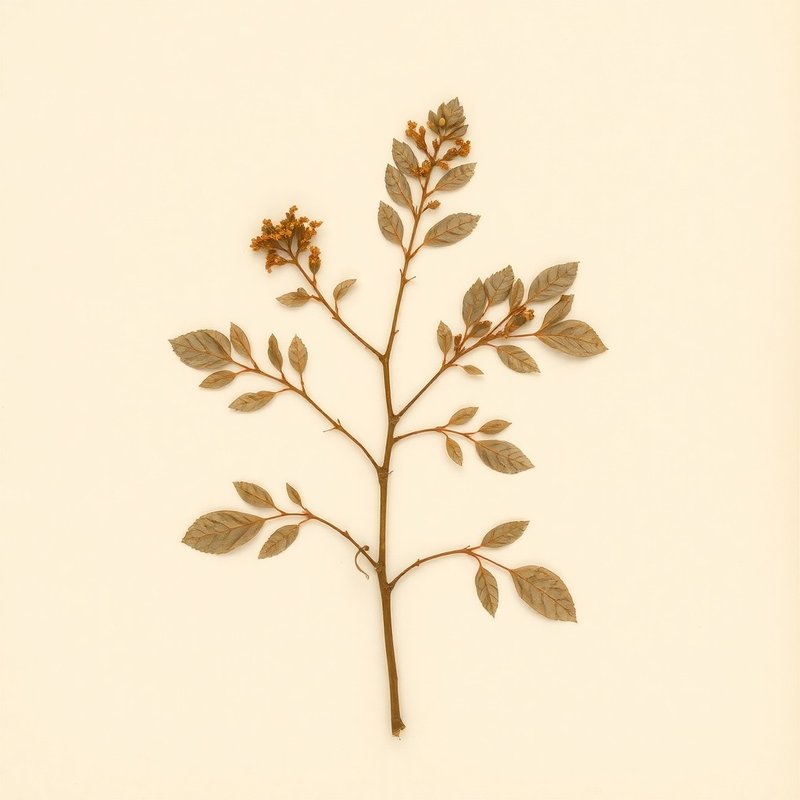 Crataegus aestivalis (Eastern Mayhaw) — botanical photograph