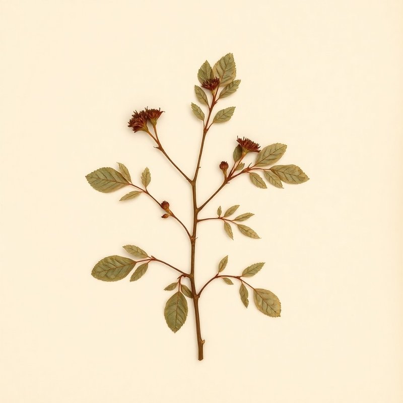 Crataegus anomala (Arnold hawthorn) — botanical photograph