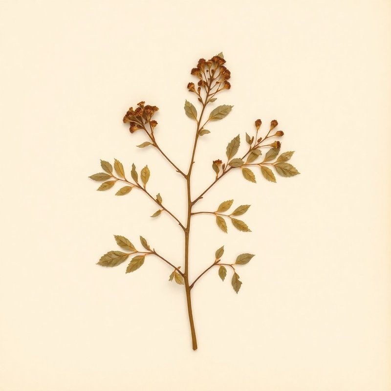 Crataegus baroussana (Tejocote) — botanical photograph