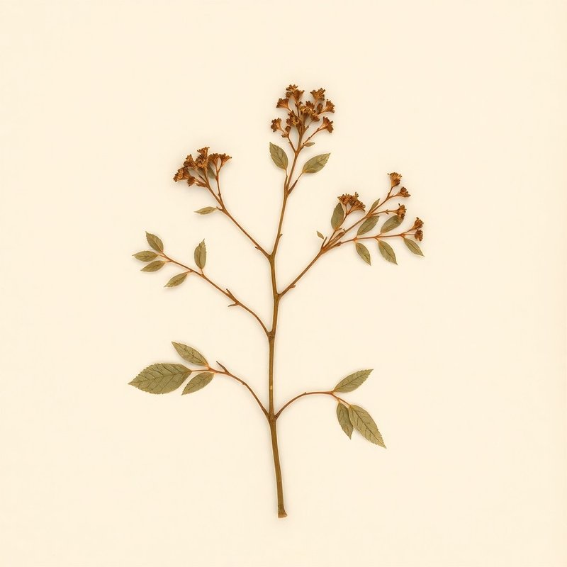 Crataegus canbyi (Cockspur hawthorn) — botanical photograph