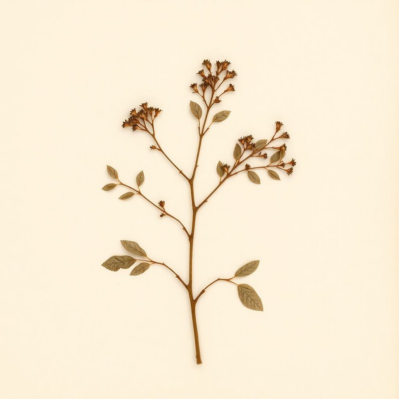 Crataegus dispessa (Mink hawthorn) — botanical photograph