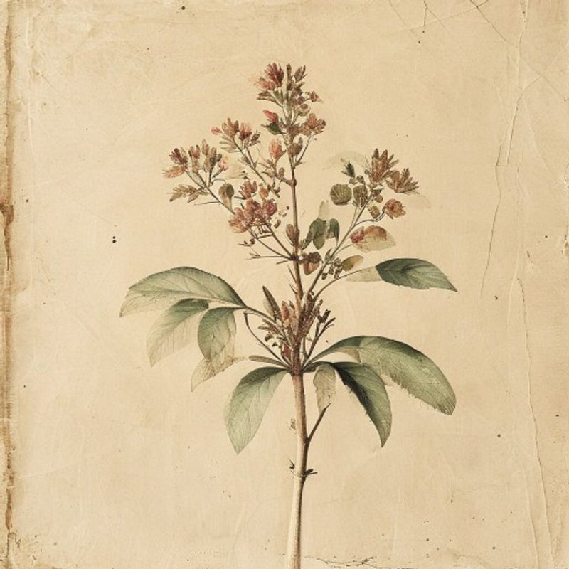 Crataegus hupehensis (Crataegus hupehensis) — botanical photograph
