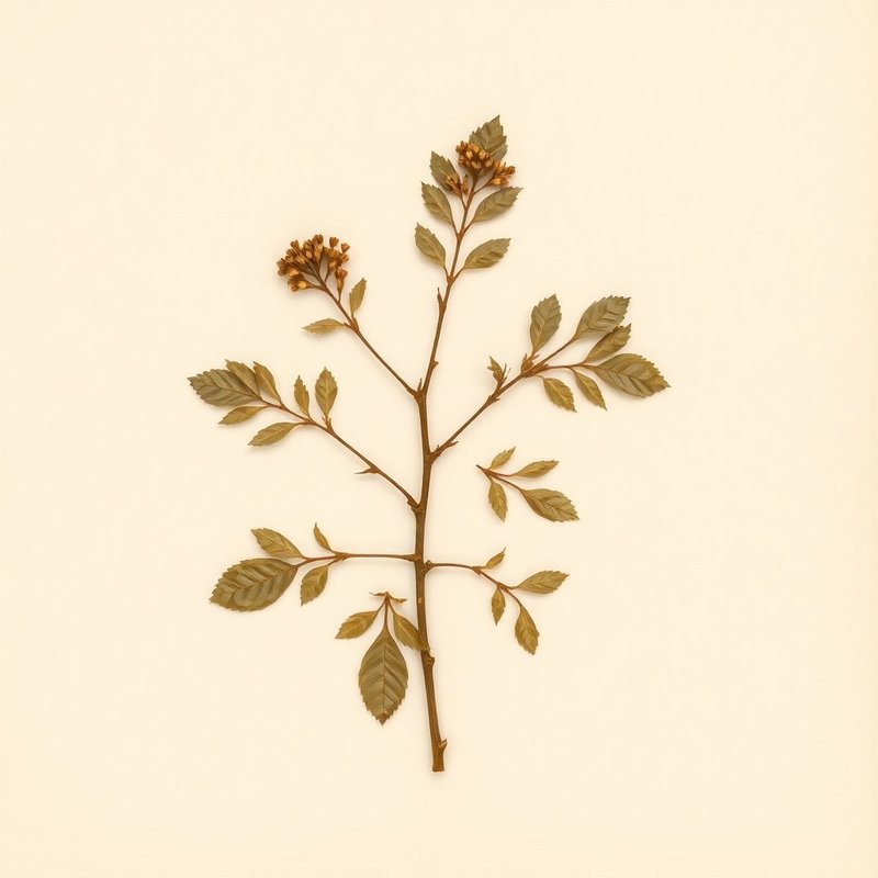 Crataegus stipulosa (Crataegus stipulosa) — botanical photograph