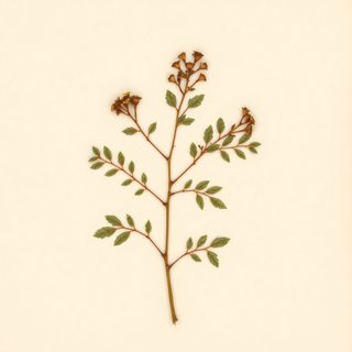 Crataegus tanacetifolia (Tansy-Leaved Thorn) — botanical photograph