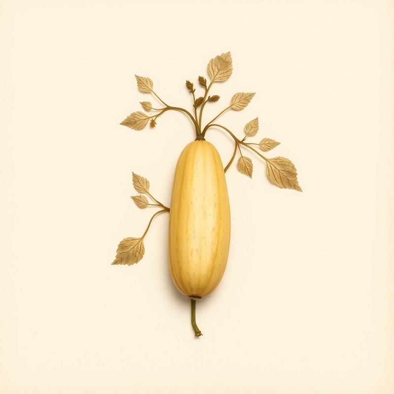 Cucumis melo cantalupensis (Cucumis melo cantalupensis) — botanical photograph