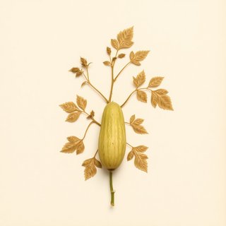 Cucumis melo inodorus (Cucumis melo inodorus) — botanical photograph