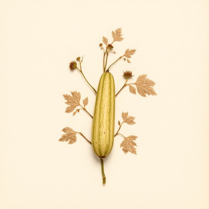 Cucumis metuliferus (Cucumis metuliferus) — botanical photograph