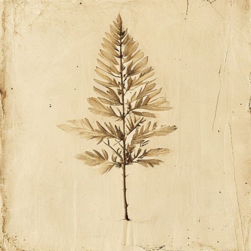 Cycas spp. (Cycas) — botanical photograph
