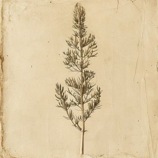 Dacrydium cupressinum (Rimu) — botanical photograph